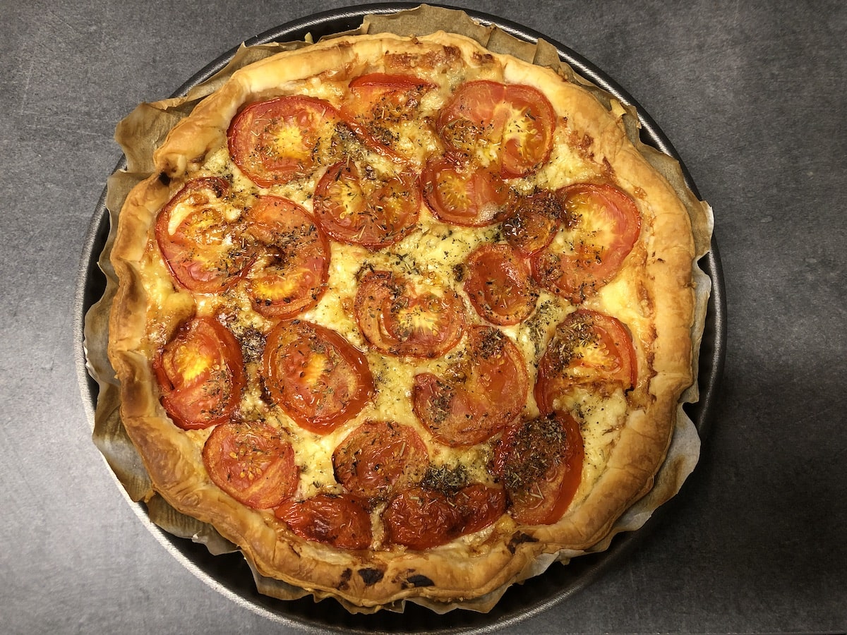 recette de tarte au cantal