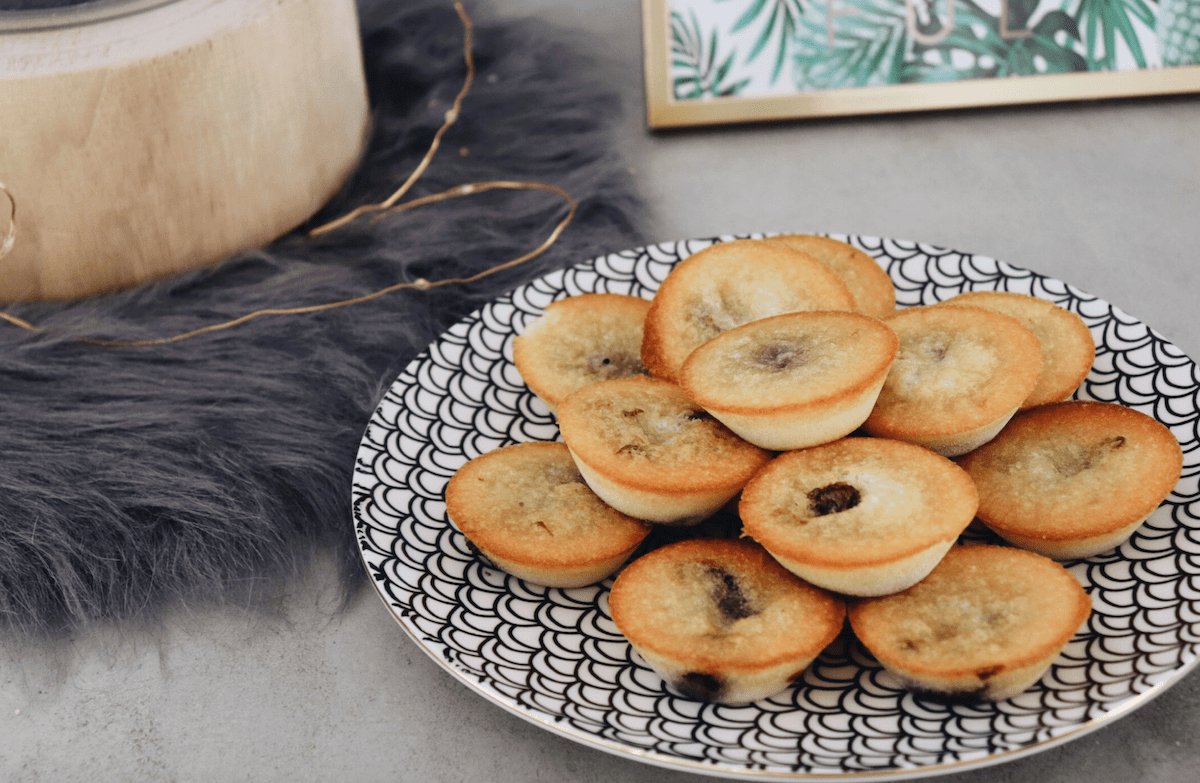 recette de financiers au nutella