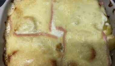 recette de gratin avec des restes de raclette